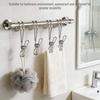 Stainless Steel Clip with Hook for Kitchen, Bathroom, or Clothesline Use - Windproof and Durable Clothes Pin
