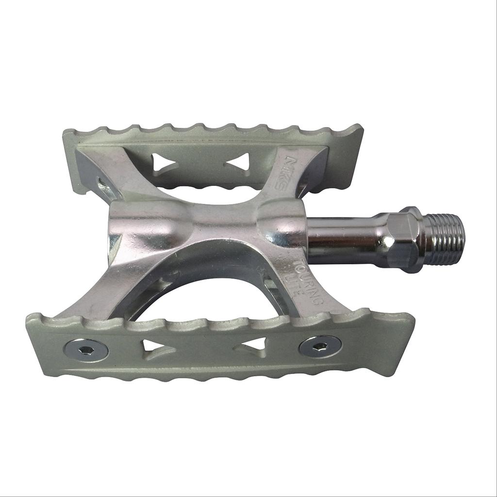 Mikashima Krótkie Rowerowe Srebrne (MKS) Pedały Touring-Lite,