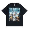 Camiseta Gráfica Vintage Dinner Magik de Menina de Anime, Camiseta de Personagem Marvel Rivals Para Homens e Mulheres