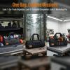 Large Capacity Wide Mouth Tool Bag Waterproof Gear Storage Bag Durable Camping Tool Bag  Camping