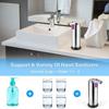 Stainless Steel Automatic Soap Dispenser Touchless Sensor Liquid Soap Dispenser Pump Waterproof Soaps Dispenser for Bathroom