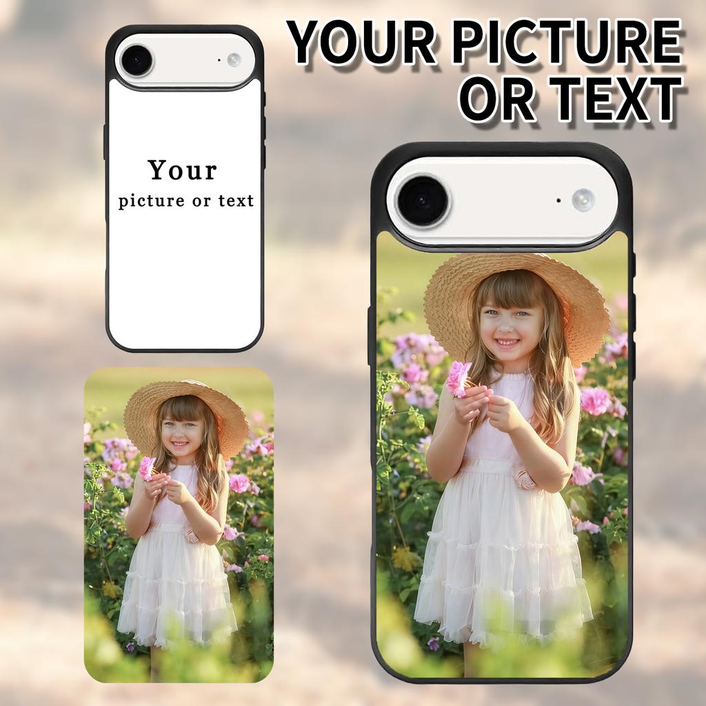 Phone Case Compatible For 17 Pro Max/ 17 /17 17pro,Shockproof Soft TPU Printable Picture Heat Press Transfer DIY Customize Phone Cover