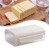 Plastic Butter Dividing Storage Box Sealed Butter Splitting Box Butter Tray  Refrigerator