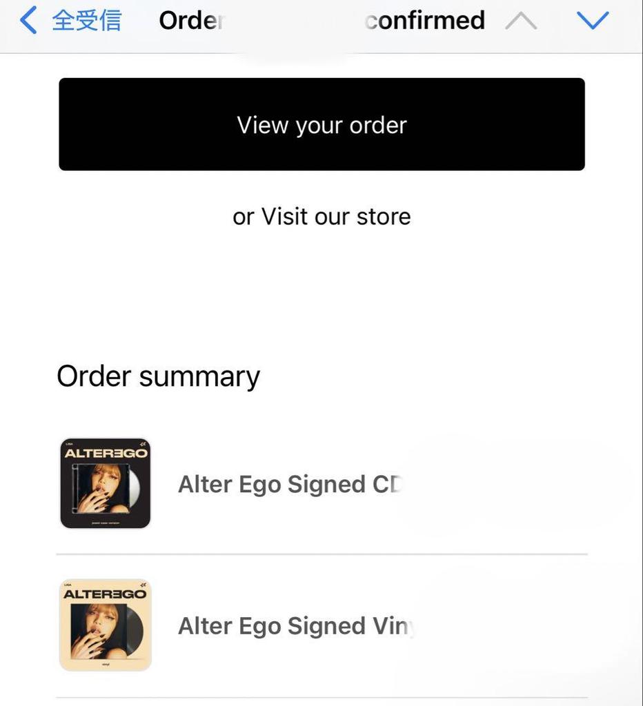[USED] Official Autographed CD LISA ALTEREGO Lisa Alter Ego