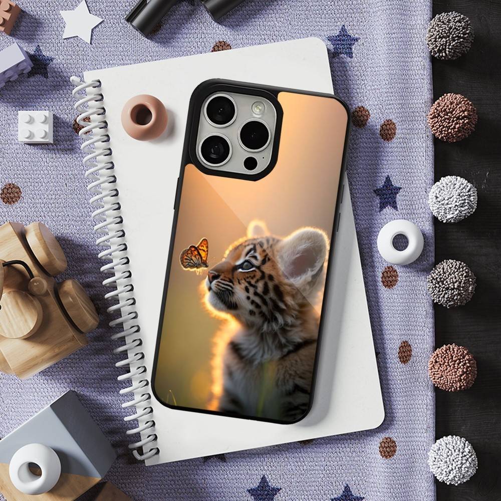 

COOL Animal Tiger For iPhone 12,14,11,15,13,16,17,For Magsafe,Plus,Mini, Pro,Max,Magnetic Wireless Charging Case iPhone13