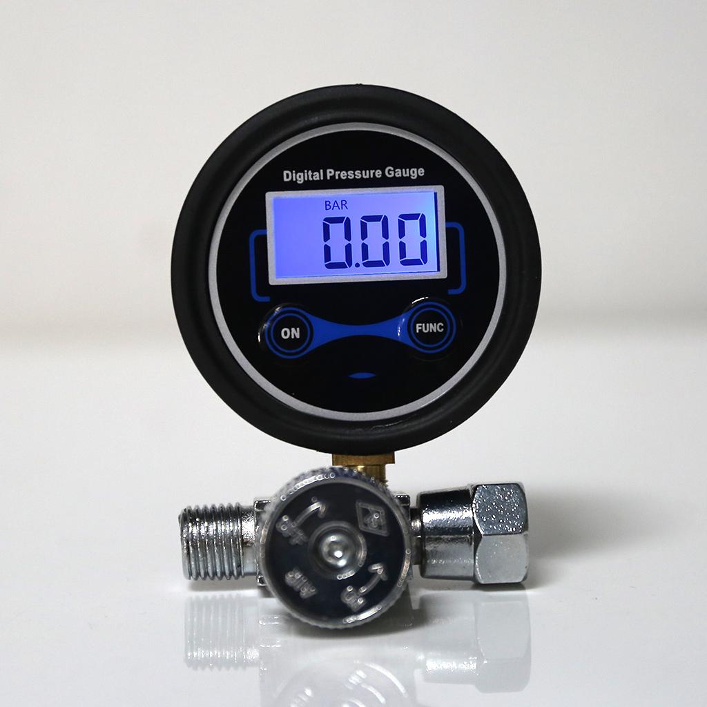 Air Gun Pressure Regulator Spray Gun Regulator Air Flow Control Valve Digital Air Pressure Regulator Air Compressor