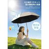 JIS Certified UV Cut Rate 100 Complete Shading Umbrella Foldable Shadingheat Shielding Ultraviolet Blocking Sunburn Prevention 8 Ribs Both Sunny Rainy