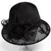 Sun Hat Women's Summer Organza Fisherman Hat Travel Vacation Sun Hat UV Resistant Retro Hat