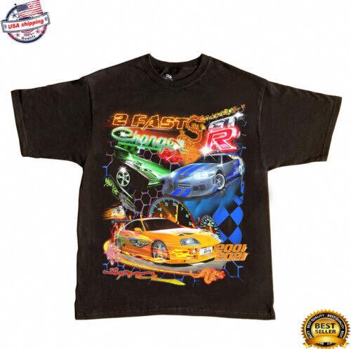 

Винтажная футболка унисекс The Fast Furious Shir Vintage