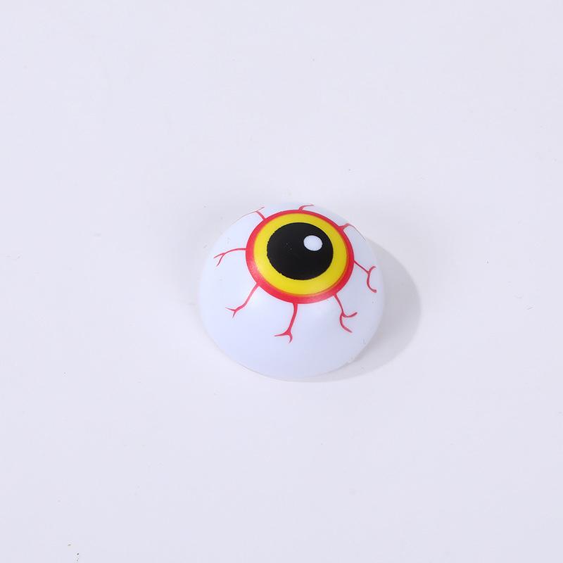 10Pcs/Lot Halloween Theme Decoration 3D Red Blue Eyeball Crafts Keychains Handmade Gifts Haunted House Home Bar Horror Props