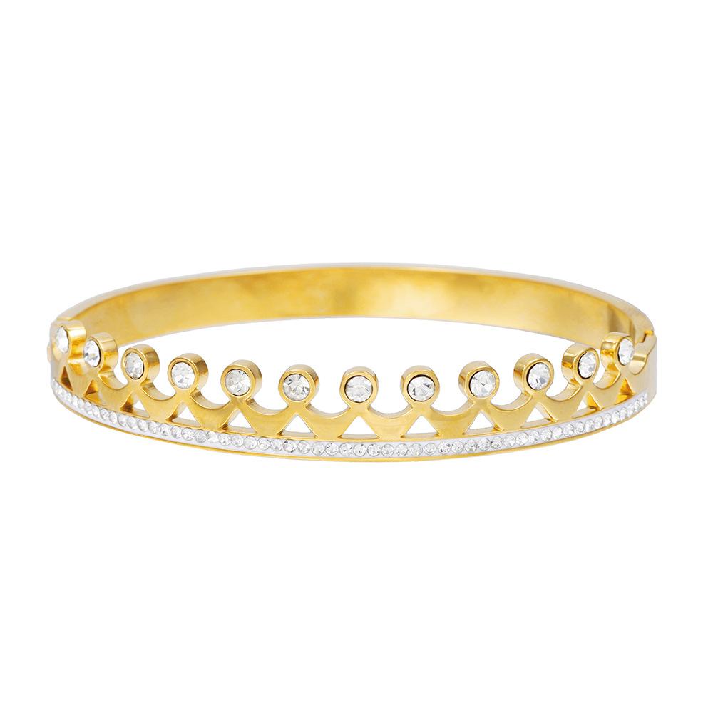 JYL TS Bracelet Popular Titanium  Diamond Roman Design Boosts Trendy Charm ZJ8360 психоделический фиолетовый