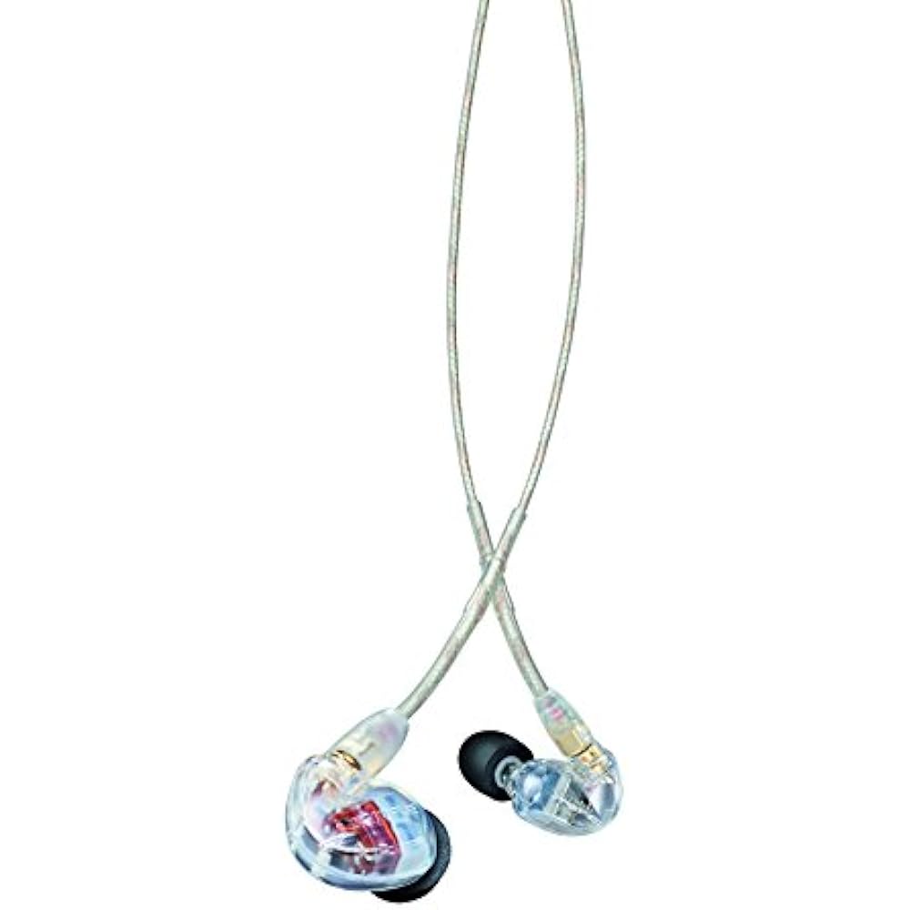 

SHURE Sure SE535 Earphones, Wired, Clear, High Sound Insulation, Canal Type, Wireless Conversion ...