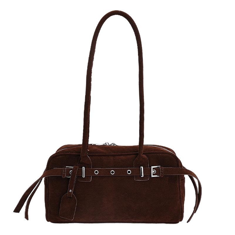 Large Capacity Bag Women's 2025 New High-end Retro Super Fire Commuter Women's Bag Autumn and Winter Shoulder Bag Pillow Bag