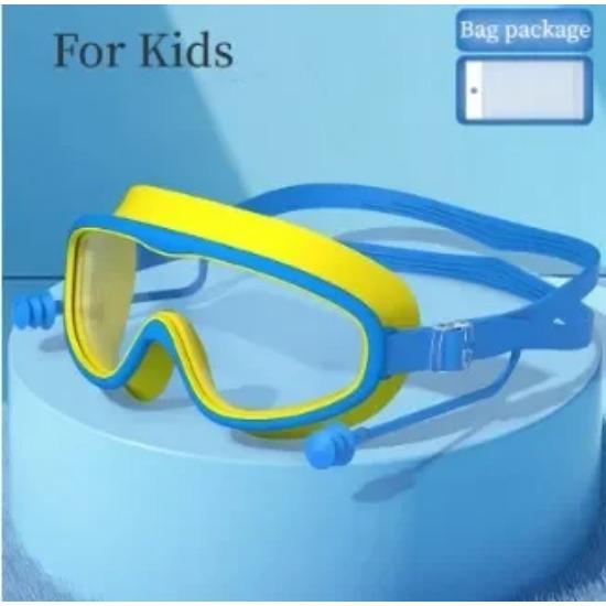 Swimming Goggles for Adults Kids Large Frame Antifog Swim Eyewear Glasses Waterproof HD Swimming Equipment Water Play Supplies