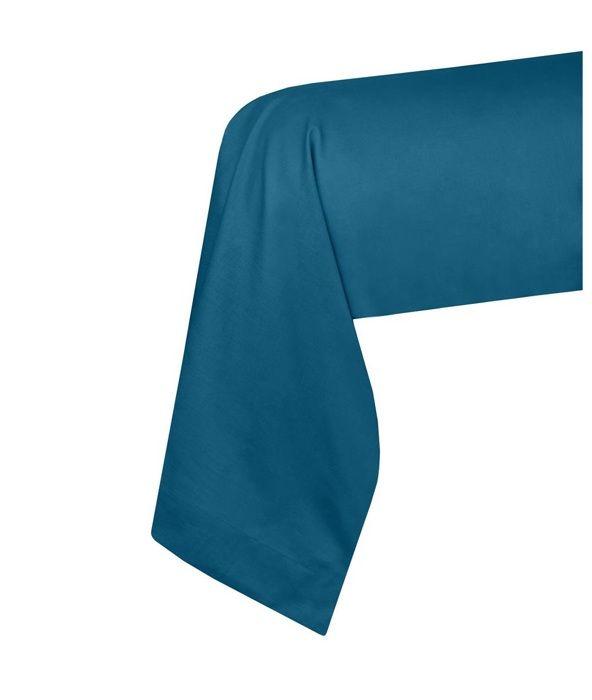 Taie de traversin - Edens - Pétrole - 45 x 185 cm - 100% coton - OEKO-TEX®