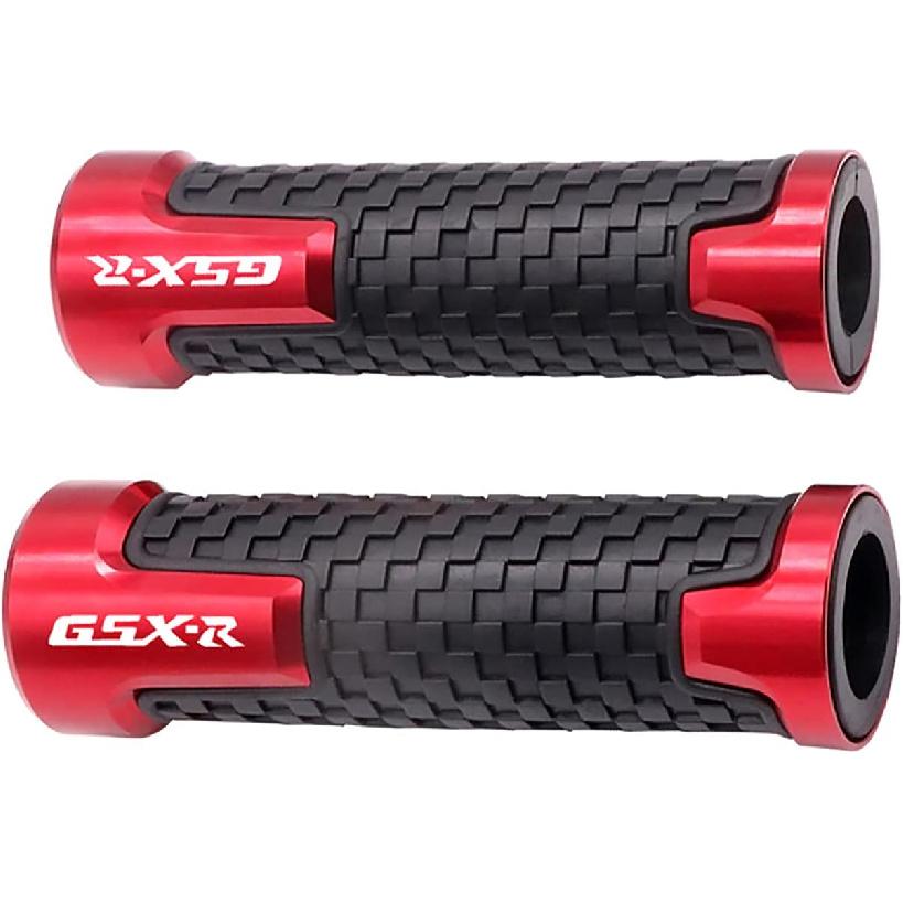 GSXR Motorcycle Handlebar Hand Grips: For Suzuki GSXR 125 | 250 | 300 | 600 | 750 | 1000 7/8" 22Mm