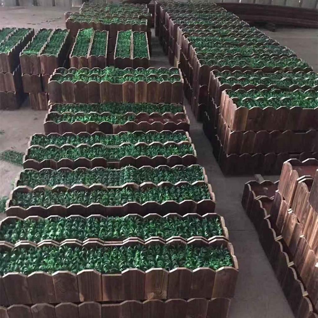 Encrypted Plastic Bamboo Partition Screen - Indoor/Outdoor Artificial Landscaping Decor