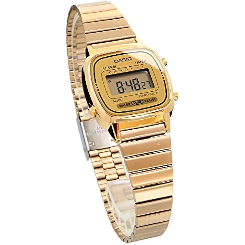 [Casio] CASIO Women's Digital New Design LA670WGA-9 Gold Overseas Model [Parallel Imported Product]