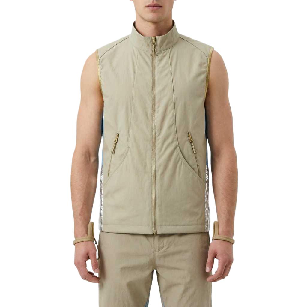 adidas Future Style Vest UV Protection Solid Color Zip Collar Jacket Men Jacket KR5031