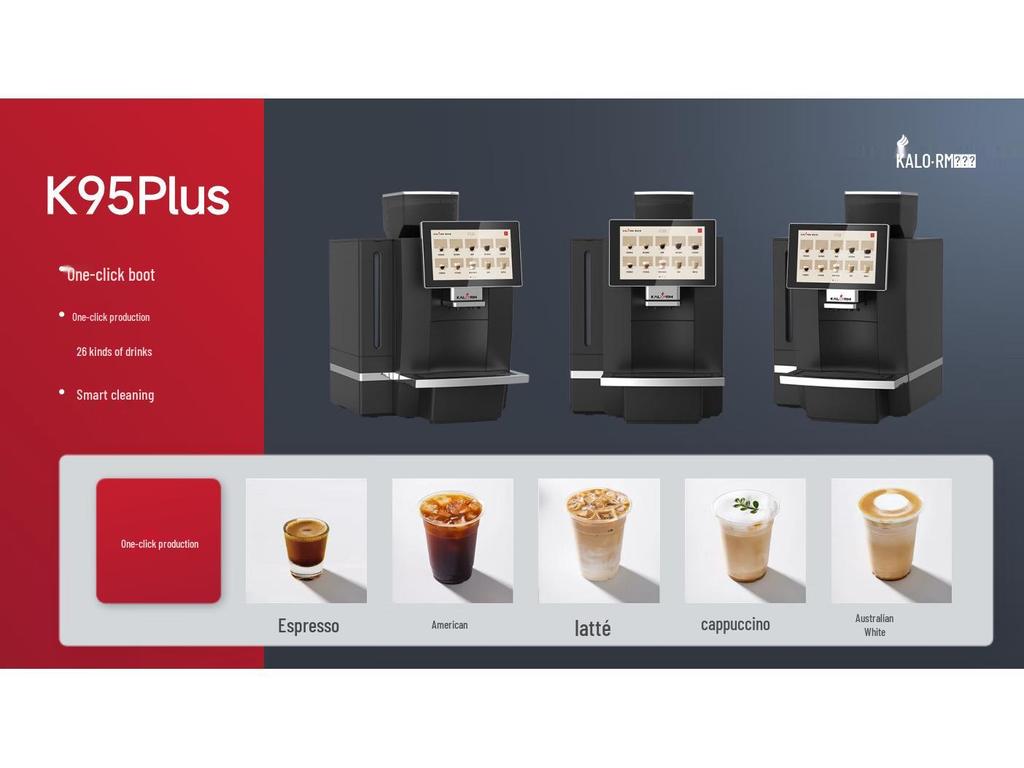 Kareme K95LTPLUS Automatic Espresso Machine with Scan Code Payment