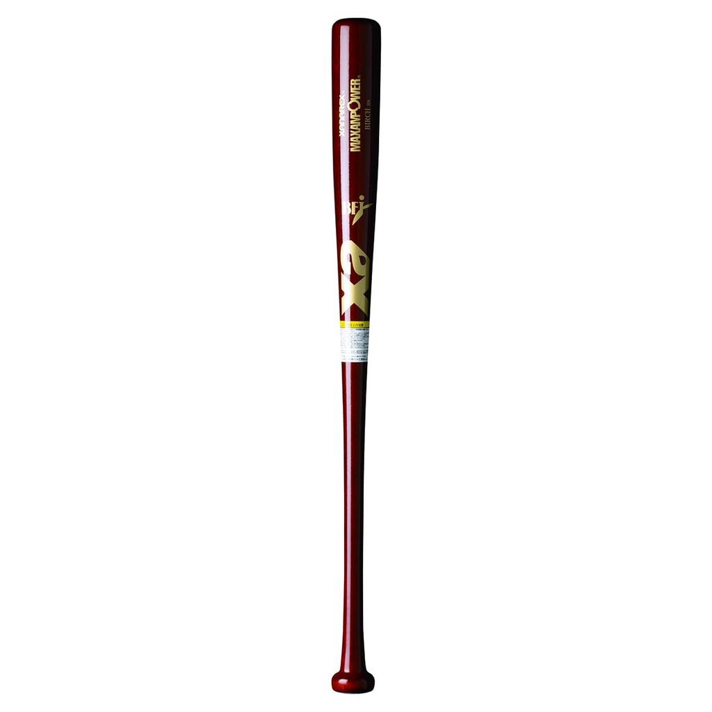 Xanax Baseball Hardball Hard Wooden Bat Brown (94) 83cm BHB7383