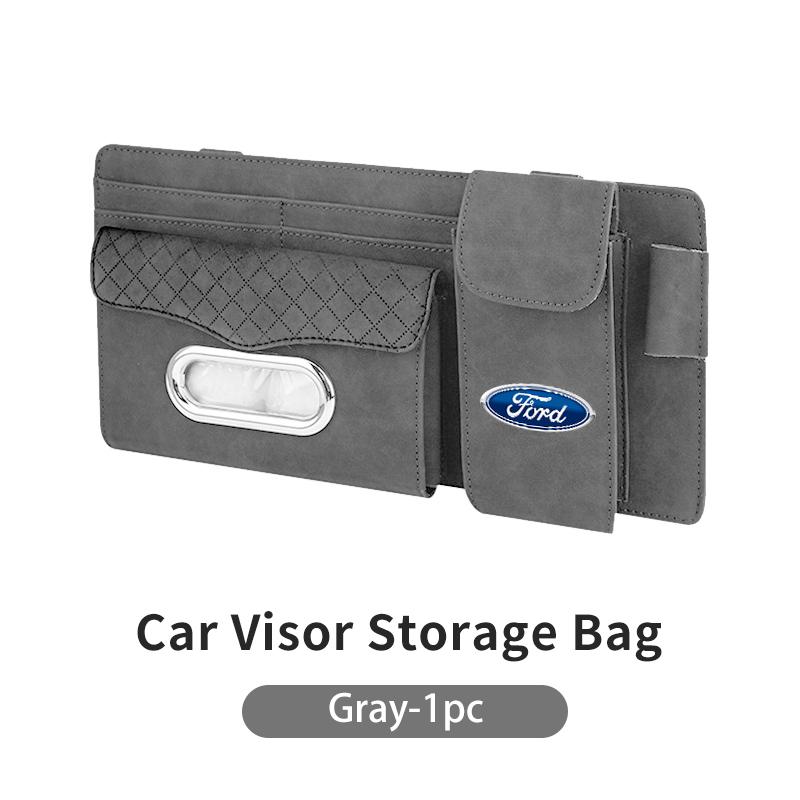 Car Accessories Sunvisor Tissue Box Paper Towel Storage Holder For Ford Fiesta Ranger Mondeo Escape Ecosport Fusion Explorer