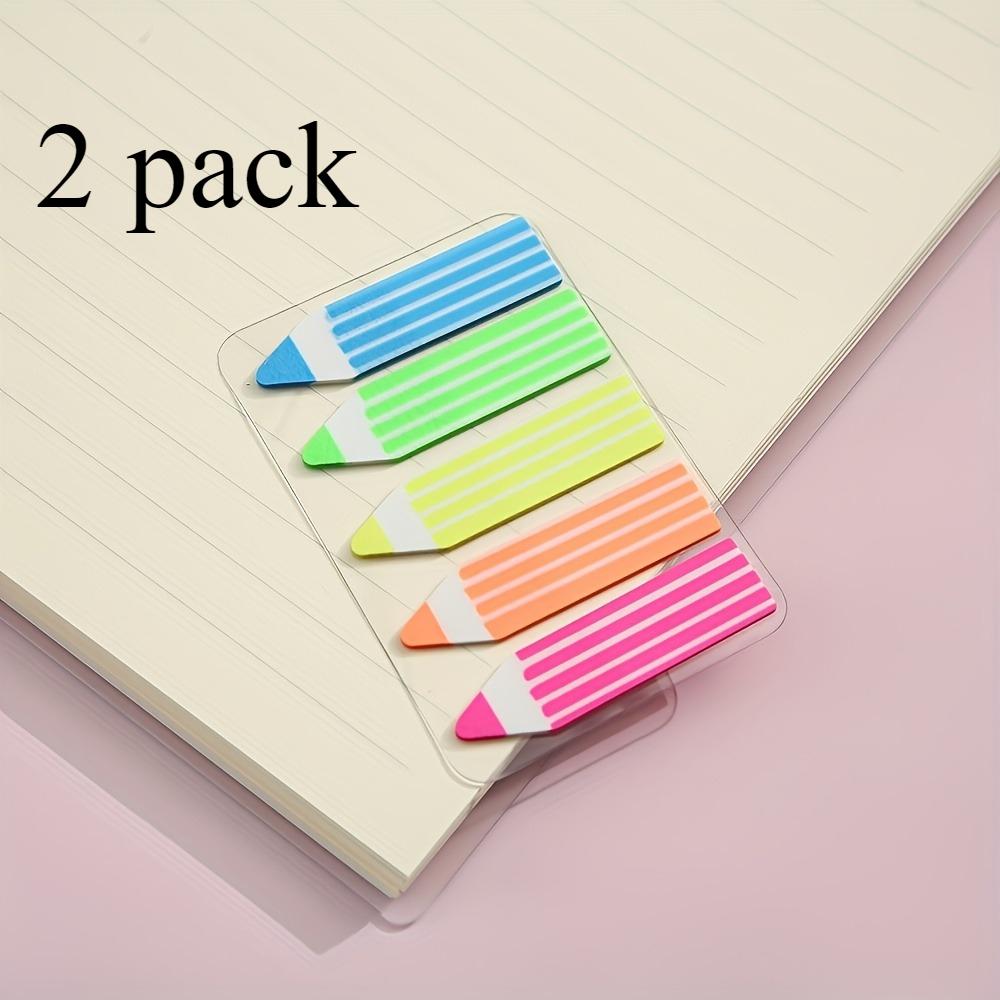 

Pencil-Shaped Colorful Sticky Notes, Multifunctional Decorative Memos for Reminders, Planning & Organization, Home Essentials