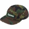 Layered Camo Camp Cap Woodland Camo