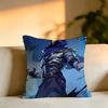 Hot Game Valorant OOmen Pillow Case Square DoubleSided Sofa Cushion Cover Bedroom Bedside Pillow