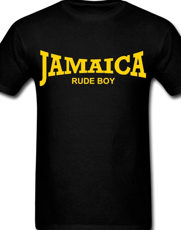 Регги Ска Футболка Футболка Ямайка Музыка острова Rude Boy Растафари Айри S
