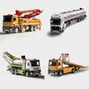 Metal Oil Tanker Car With Lights And Water Spray For Kids Engineering Role Play