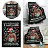 Premium Christmas Barry Wood Meme Blanket Super Soft Flannel Winter Warm Sofa Throw