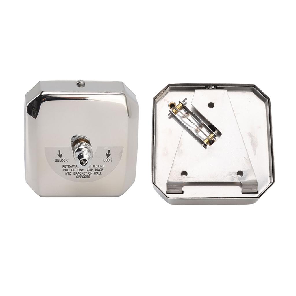 Retractable Clothesline Stainless Steel Clothes Line Dryer Heavy Duty Clothes Drying Laundry Line