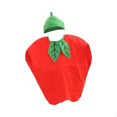 Fruit Costume Gift Fancy Dress with Hat for Halloween Festival Stage Performance