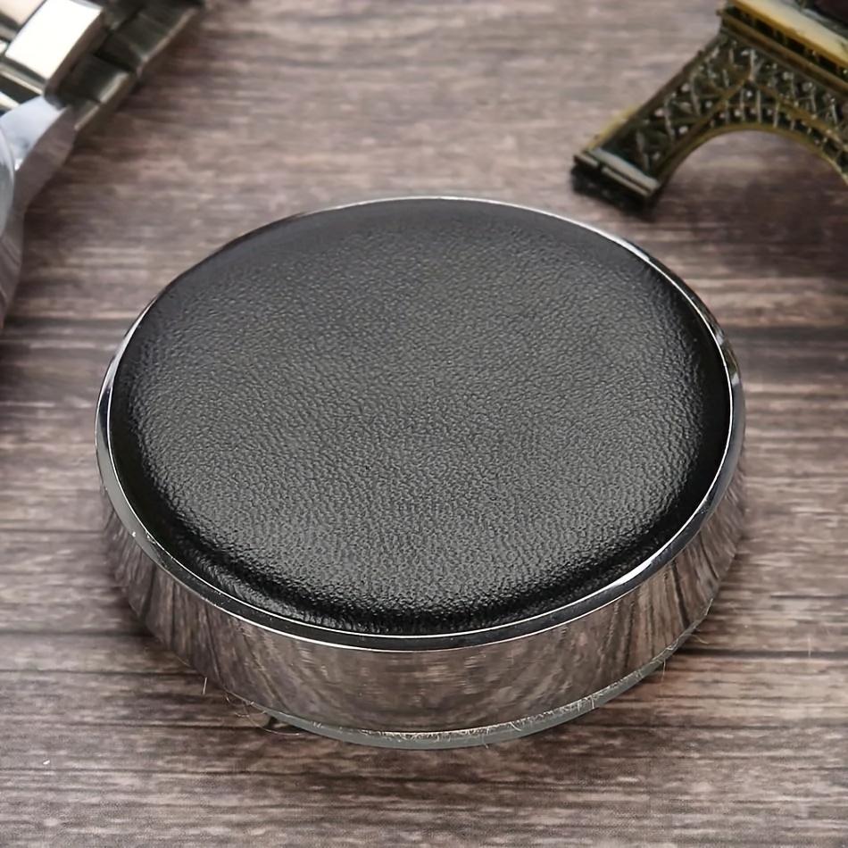 Watch Jewelry Movement Casing Cushion Pad Leather Protecting Holder Professional Watch Repair Tool Accessory for Watchmaker Watc
