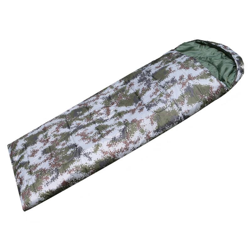 Qishanyi Adult Winter Camouflage Envelope Sleeping Bag