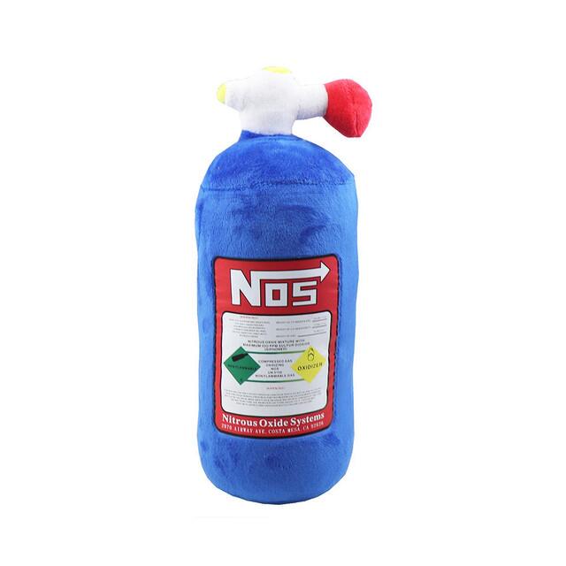 

Sale NOS Nitrous Oxide Bottle Plush Toys Pillow Stuffed Soft Turbo JDM Cushion Gifts Car Decor Headrest Backrest Seat Neck 29x11cm
