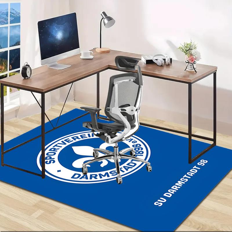 1pc Football Team Design Area Rug - Non-Slip, Soft & Cozy Floor Mat for Living Room, Bedroom, Office - Indoor/Outdoor Decorative Carpet