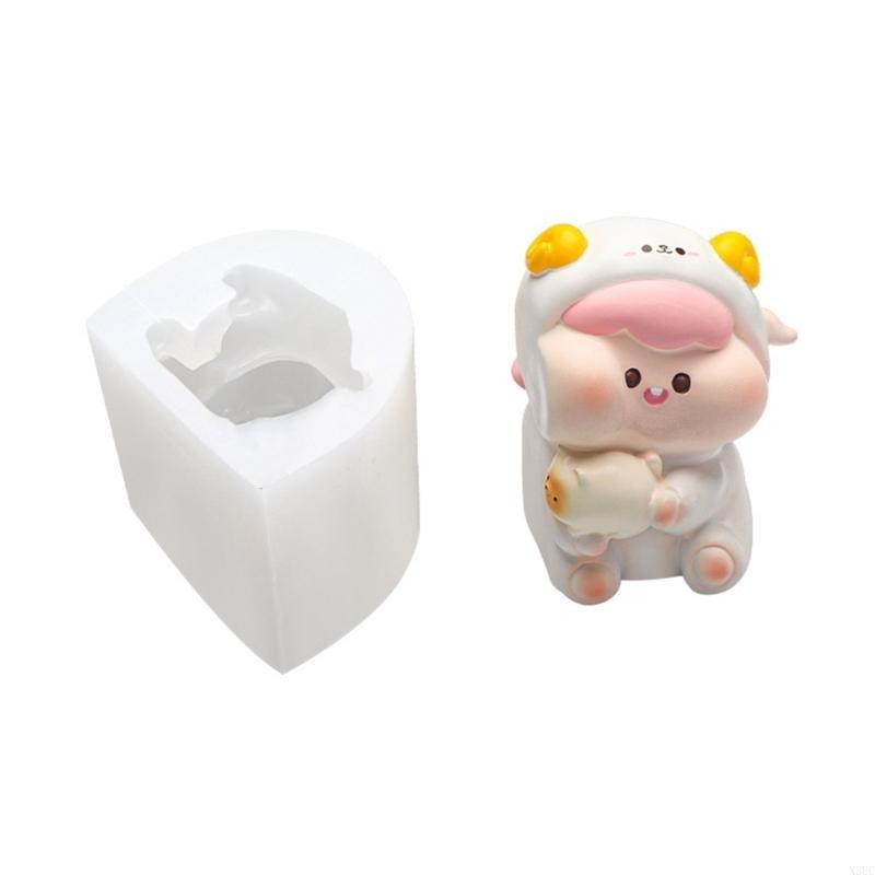 

Silicone Crafts Moulds Reusable Casting Epoxy Molds Cake Making Cylinder Mould X3UC