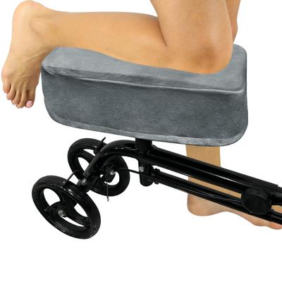 YAMANMAN Knie-Skater-Polsterkissen Dicke Knieschoner für Knieschmerzen Graue Polster, Bezug, Gehhilfen, Dick, Linderung, Rutschfest, Waschbar, Weich,