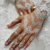 Fake Henna Temporary Tattoo Water Transfer Decals Body Art Sticker  Finger Hand Legs Arm