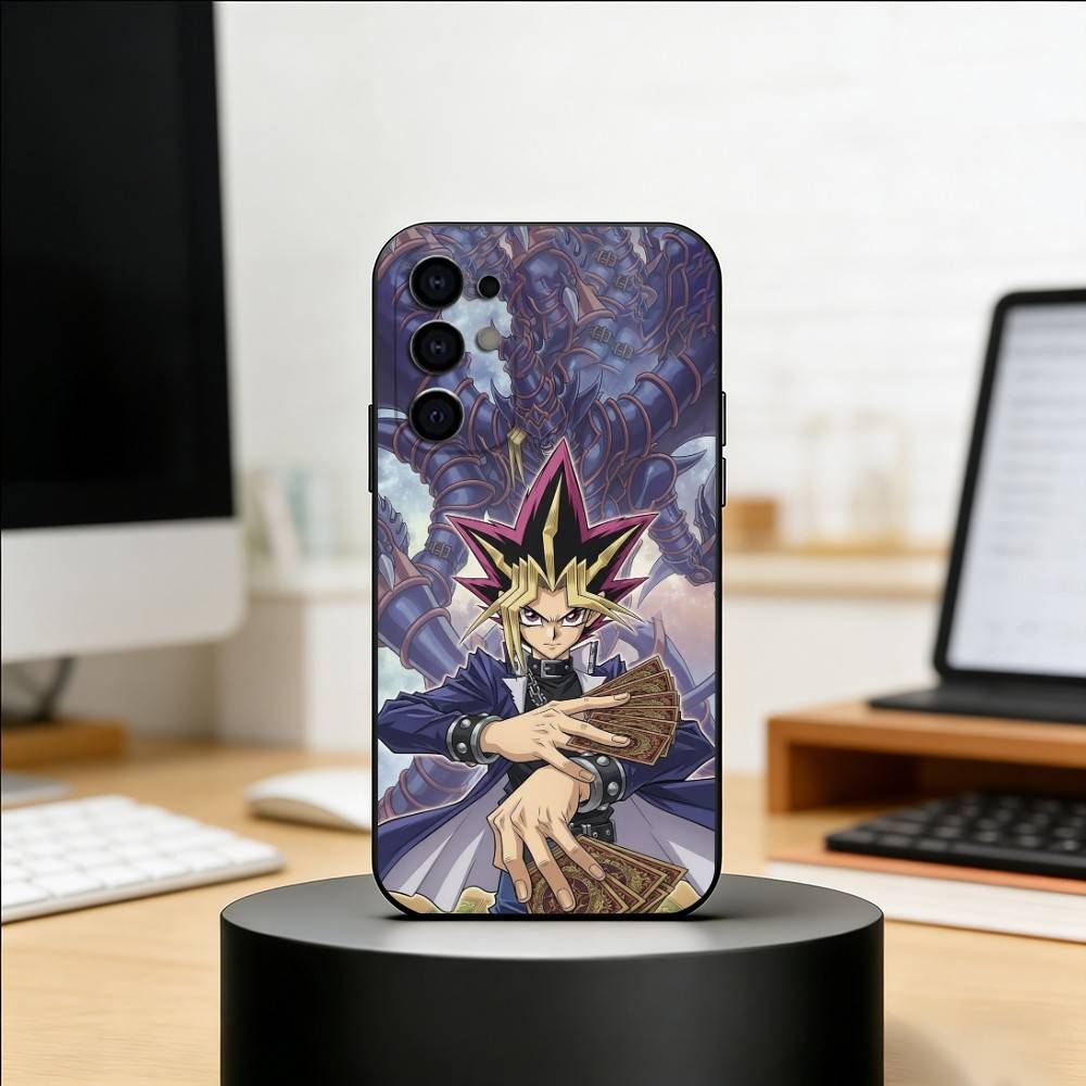 Yugioh Yami Yugi Phone Case For Samsung S25,S24,S21,S22,S23,S30,Ultra,S20,Plus,Fe,Soft Silicone Black Cover