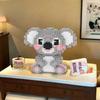Schattige Koala Dier Bouwstenen Speelgoed Kleine Deeltjes Bakstenen 3D Puzzel Assemblage Voor Kinderen Verjaardagscadeaus Huis Ornament