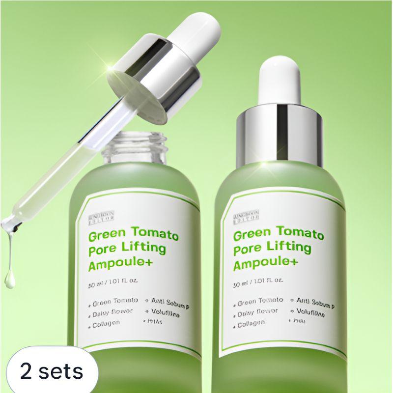 Sungboon Editor Green Tomato Hydrating Hyaluronic Ampoule 60ml × 2 Sets