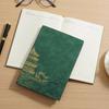 A5 Suede Leather Business Notebook, Custom Chinese-Style Diary with Logo Printing Options