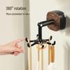 Rotating Suction Cup Hook – Non-Marking Wall-Mounted Shelf for Kitchen & Bathroom