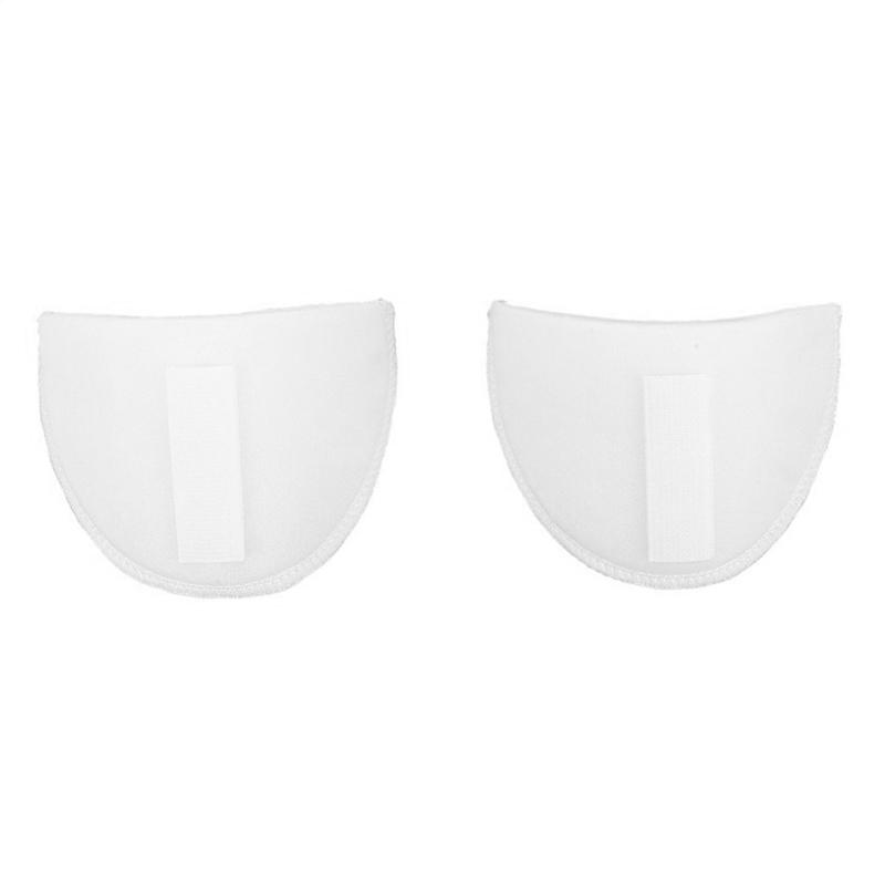 2 Pairs Breathable Shoulder Pads Soft Sponge Shoulder Pads 1cm Thickness Sewing Supplies Set-in Shoulder Pads
