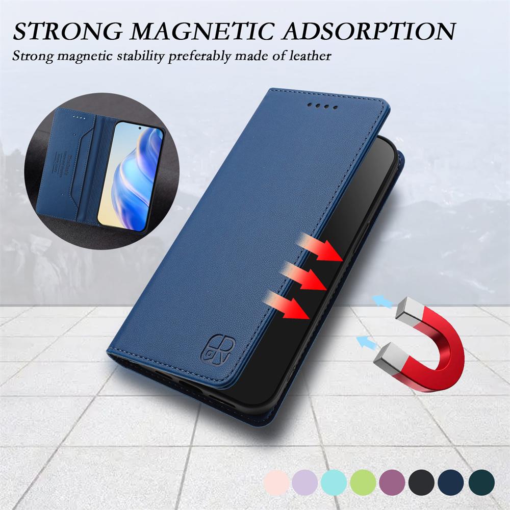 Magnetic Flip Leather Case For Samsung Galaxy S26 S25 Edge S24 S23 S22 S21 S20 Ultra FE S10 Plus S10E Wallet Phone Cover