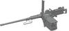 Rad Miniatures US Tank Destroyer Browning Caliber Machine Gun Set Plastic Model Parts RDM35S85 1/35 .50 (2 Pieces) (Tank)