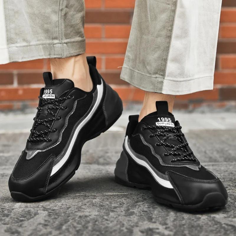 2024 Herrskor Mode Träningsskor Andningsbara Sportskor Herr Sneakers Fritidsskor för Män Promenadskor Zapatillas Hombre